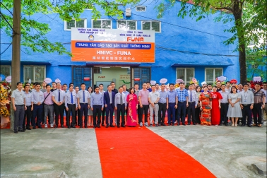 越南HNIVC-FUNA实训中心签约仪式&揭牌仪式隆重举行！！